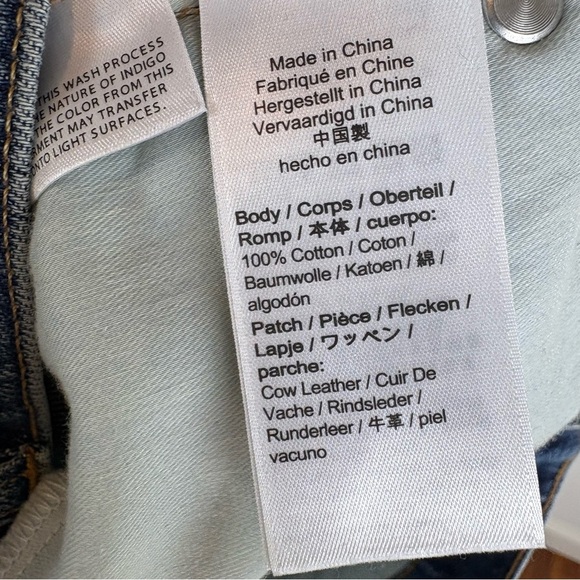 J. Crew Full Length Demi Boot in Kamari Dark Wash Size 30 - Picture 8 of 9